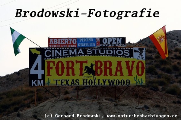 Wüste Tabernas - Filmstadt Fort Bravo