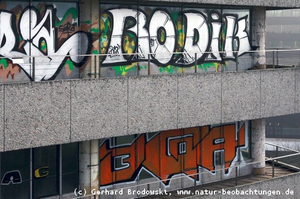 Graffiti in Hamburg - Uhu Brutplatz