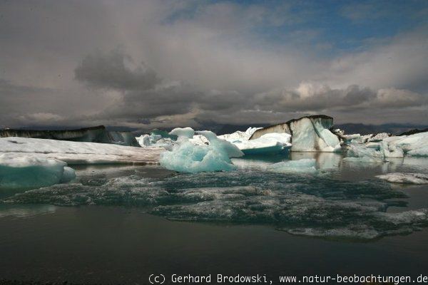 Jökulsarlon-Gletschersee auf Island