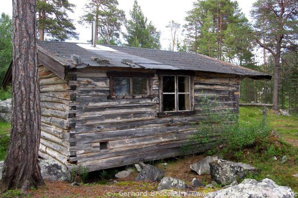 Hütte im Nationalpark