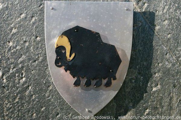 Das Wappen vom Dovrefjell-Nationalpark